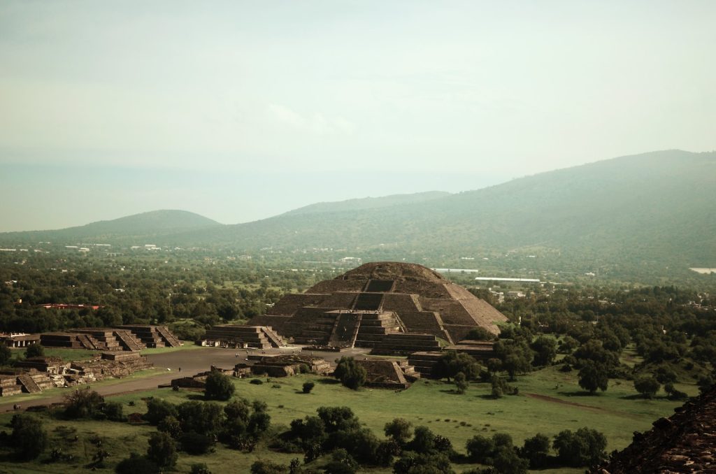 Sites archéologiques au Mexique