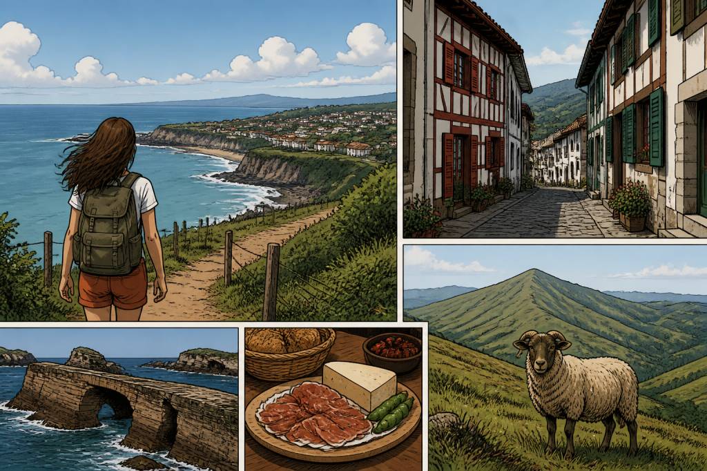 Carte du pays basque français et espagnol : itinéraire et conseils de voyage