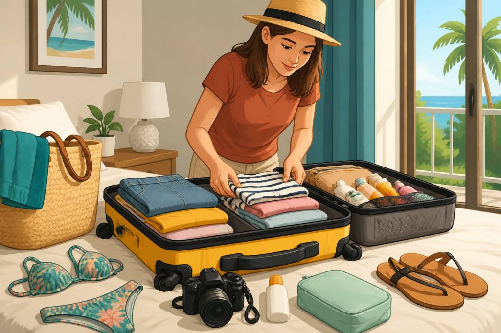 Liste valise vacances été : les indispensables pour partir serein