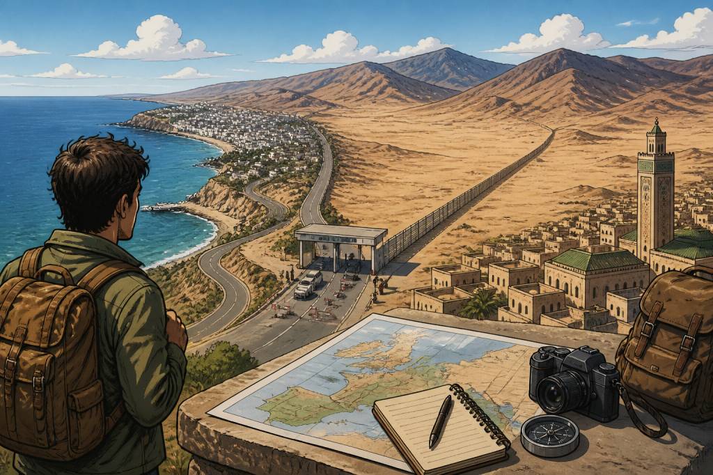 Carte algerie maroc : itinéraires, frontières et conseils de voyage