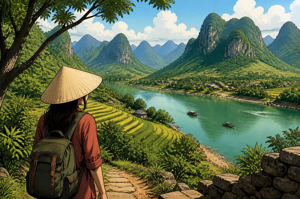 Carte du tonkin : guide pour explorer cette région du nord du vietnam