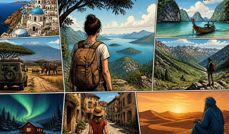 Départ 25 idées de voyages pour changer d’air