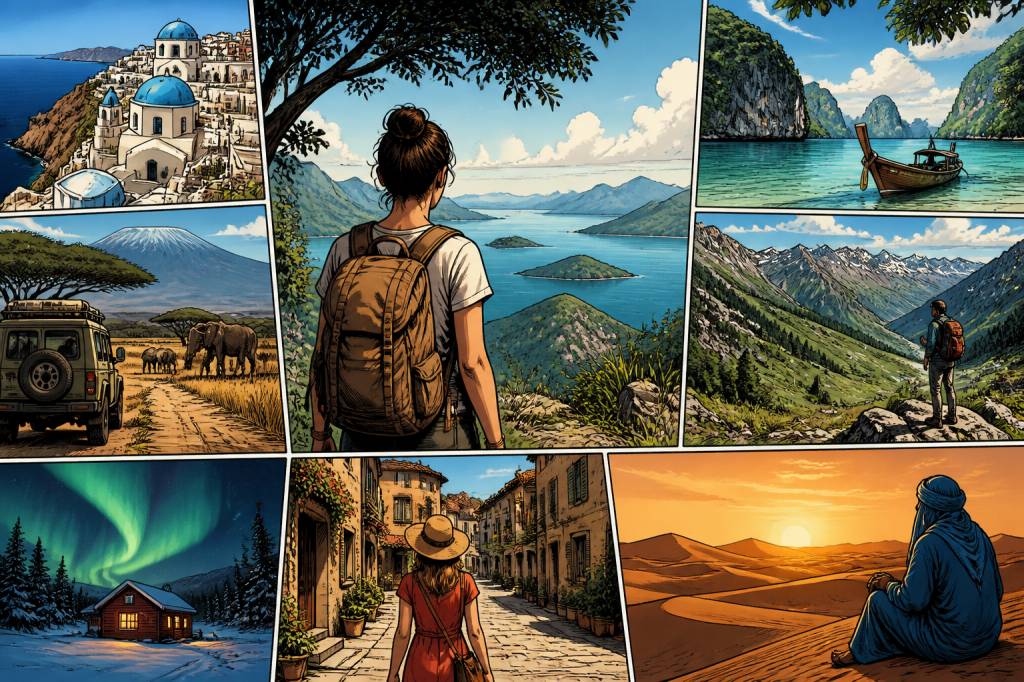 Départ 25 idées de voyages pour changer d’air