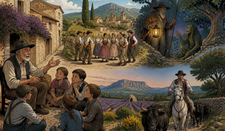 Contes provençaux : traditions, légendes et récits à découvrir en Provence