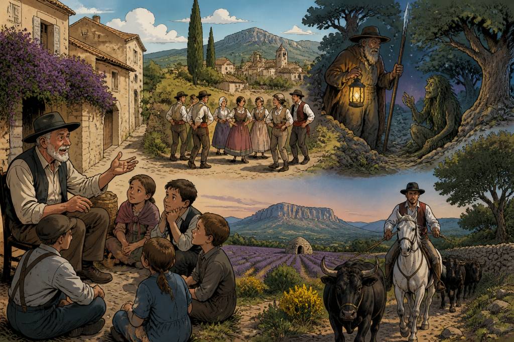 Contes provençaux : traditions, légendes et récits à découvrir en Provence
