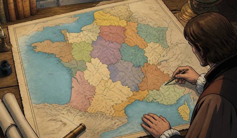 Carte de France anciennes provinces : guide des régions historiques