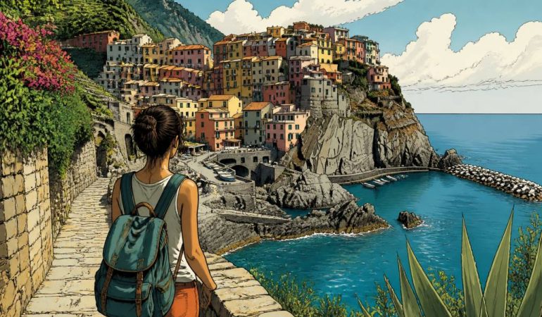 5 terres italie carte : guide pour explorer les villages incontournables de la côte ligure