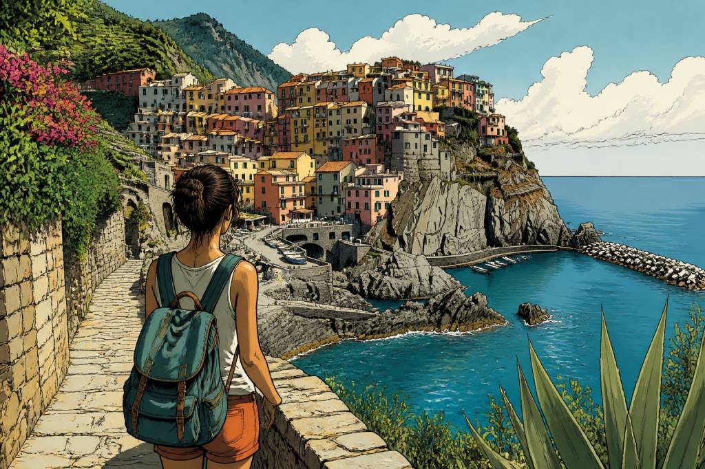 5 terres italie carte : guide pour explorer les villages incontournables de la côte ligure