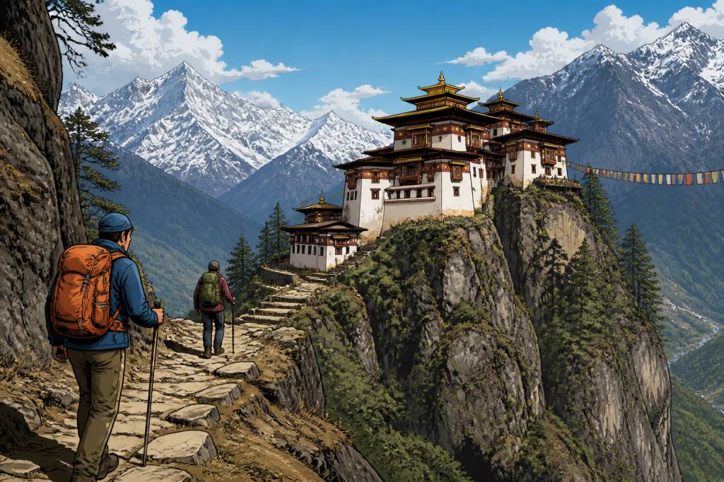 Bhoutan trekking : les meilleurs itinéraires pour une aventure inoubliable