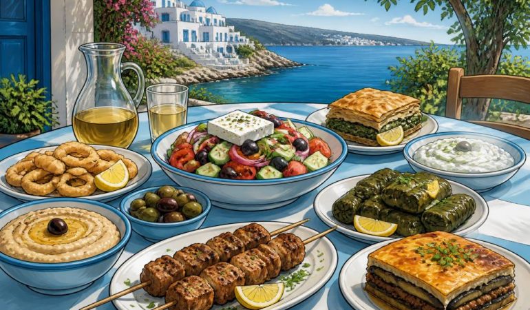 8 spécialités de la cuisine grecque à découvrir absolument