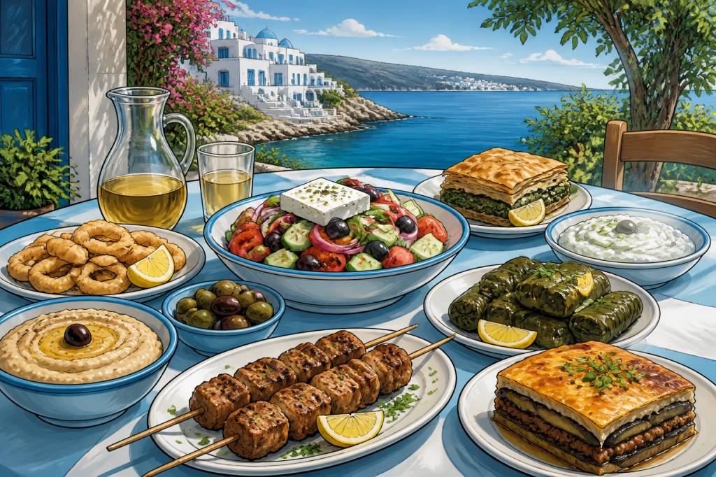 8 spécialités de la cuisine grecque à découvrir absolument