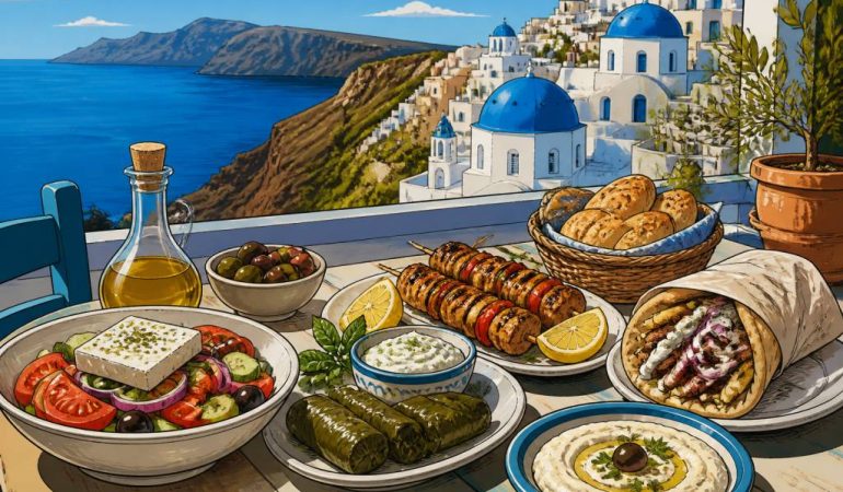 Alimentation Grèce : les spécialités culinaires à découvrir pendant votre voyage