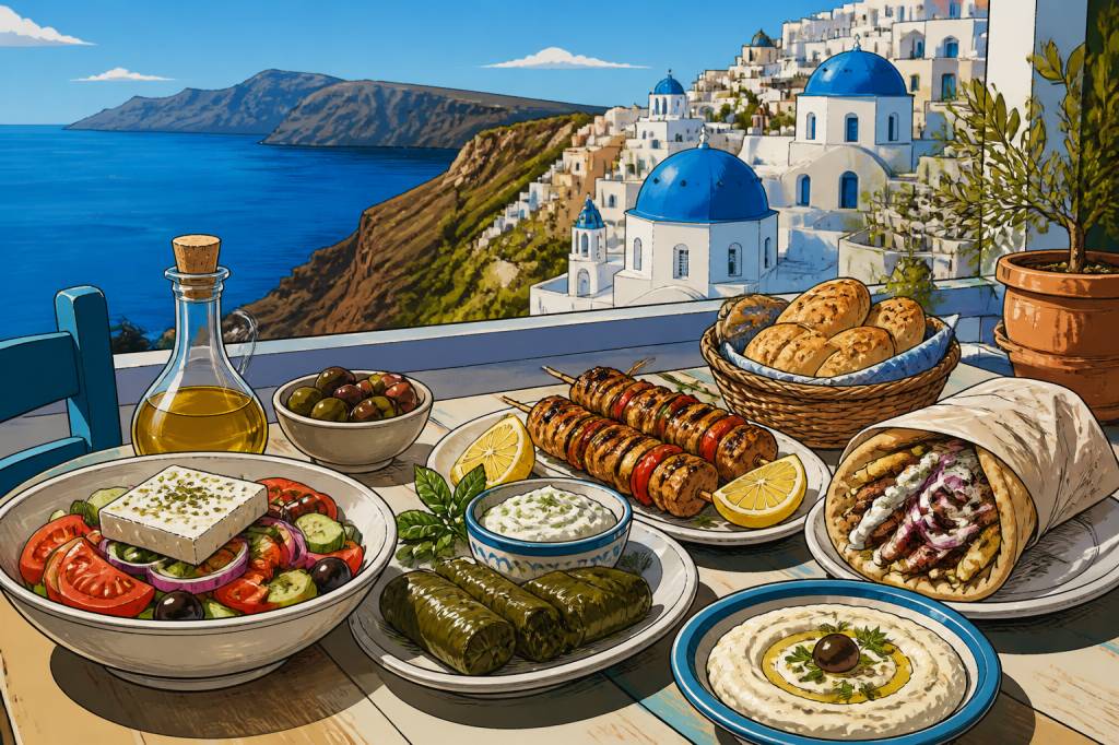 Alimentation Grèce : les spécialités culinaires à découvrir pendant votre voyage