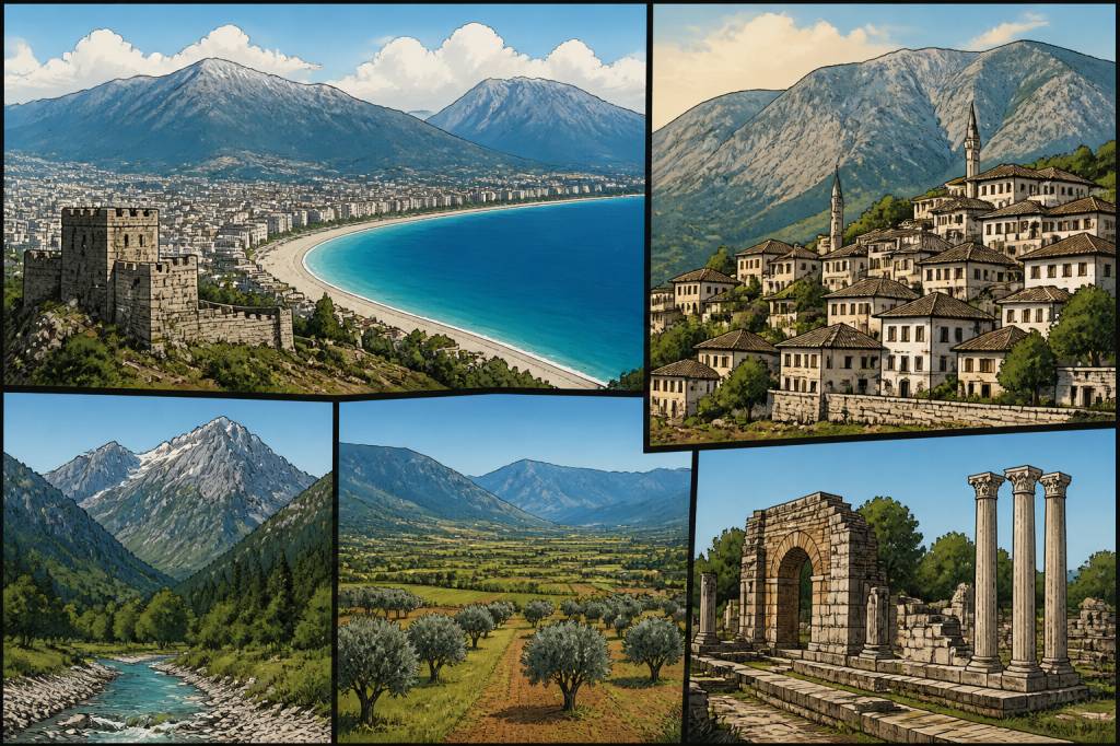 Albanie géographie : tout savoir sur les paysages et les régions du pays
