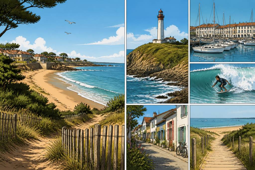 Côte atlantique vacances : les meilleures destinations pour un séjour inoubliable