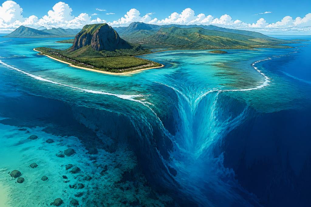 Cascade sous marine île Maurice : où admirer ce phénomène spectaculaire ?