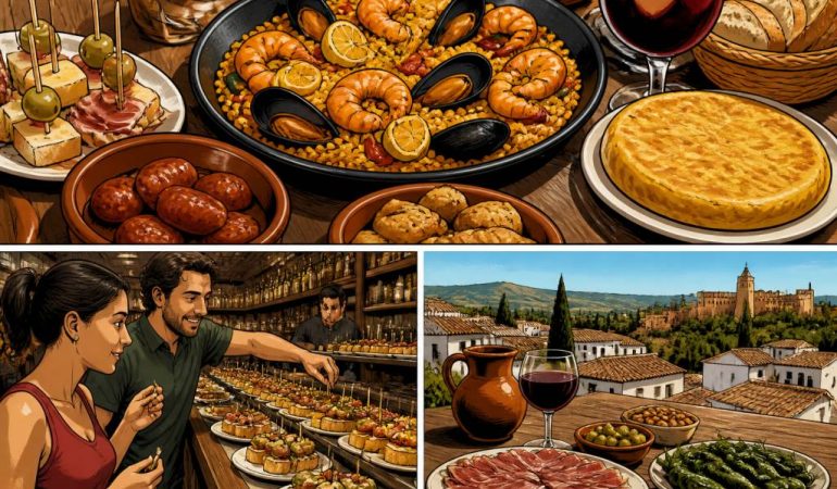 Bouffe espagnol : les spécialités incontournables à découvrir en Espagne