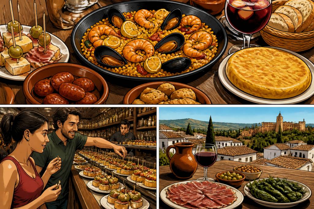 Bouffe espagnol : les spécialités incontournables à découvrir en Espagne