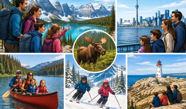 Canada en famille : les meilleures destinations et activités à découvrir