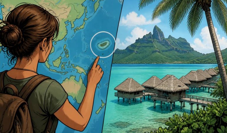 Bora Bora sur la carte du monde : où se trouve cette île paradisiaque ?