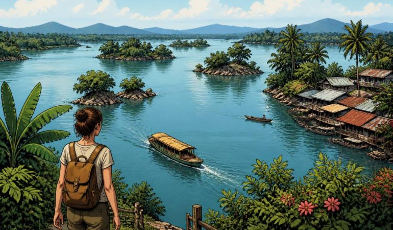 4000 islands laos : guide complet pour découvrir les îles du Mékong