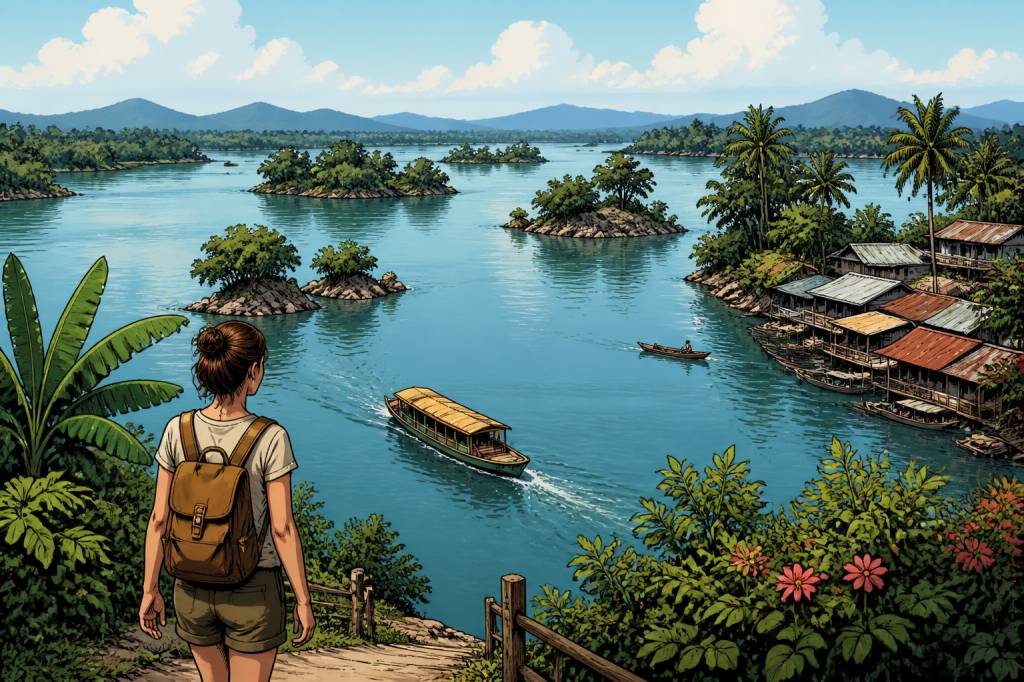 4000 islands laos : guide complet pour découvrir les îles du Mékong