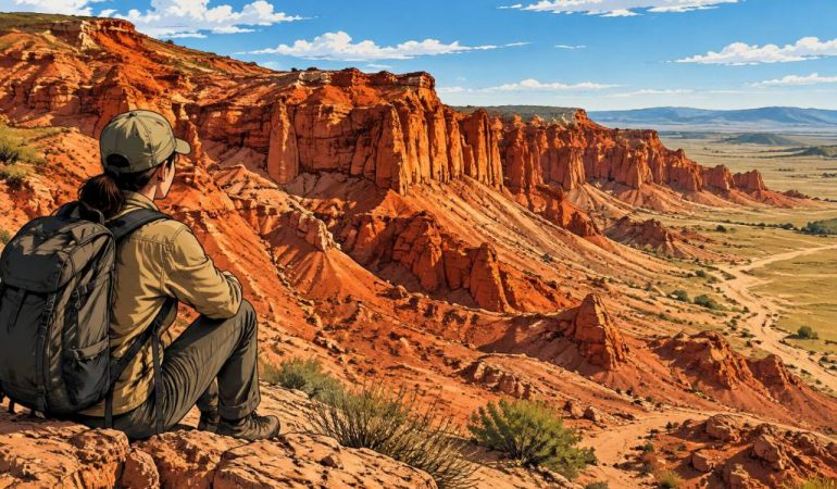 Bayanzag : guide pour découvrir les falaises flamboyantes de Mongolie