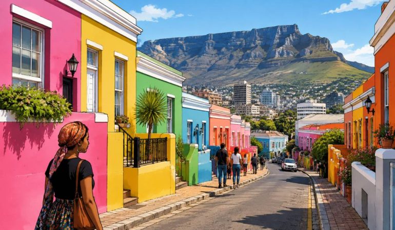 Bo-Kaap neighborhood : guide de voyage dans le quartier coloré du Cap