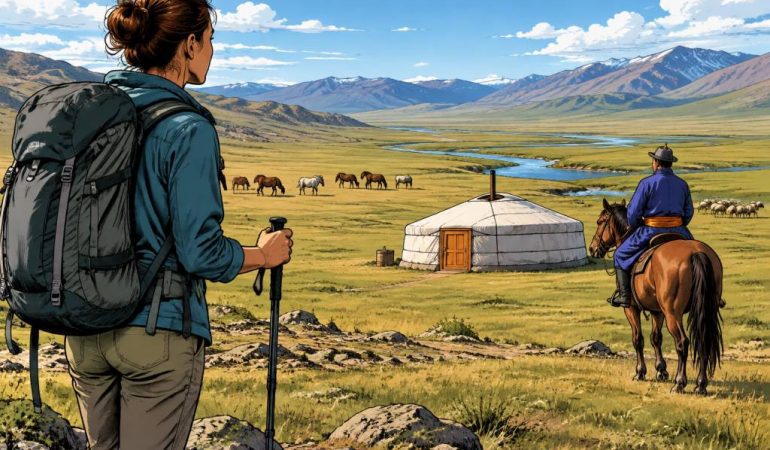 Voyager dans les steppes de Mongolie : itinéraires et conseils pratiques
