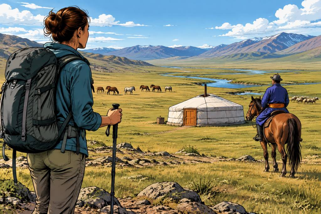 Voyager dans les steppes de Mongolie : itinéraires et conseils pratiques