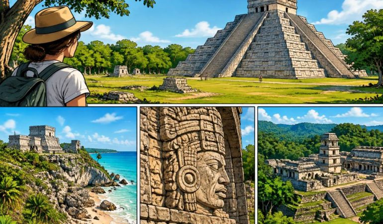 Mayas au Mexique : les sites incontournables à visiter pour découvrir leur civilisation