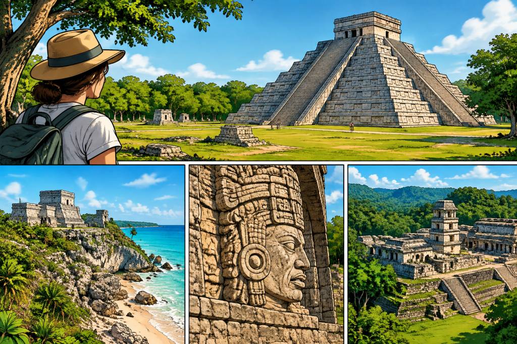 Mayas au Mexique : les sites incontournables à visiter pour découvrir leur civilisation