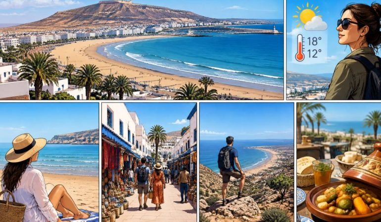 Agadir en février : météo, activités et conseils pour votre séjour