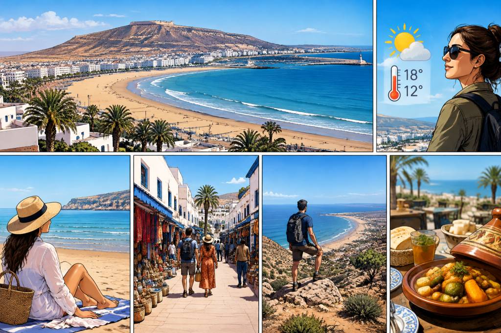 Agadir en février : météo, activités et conseils pour votre séjour