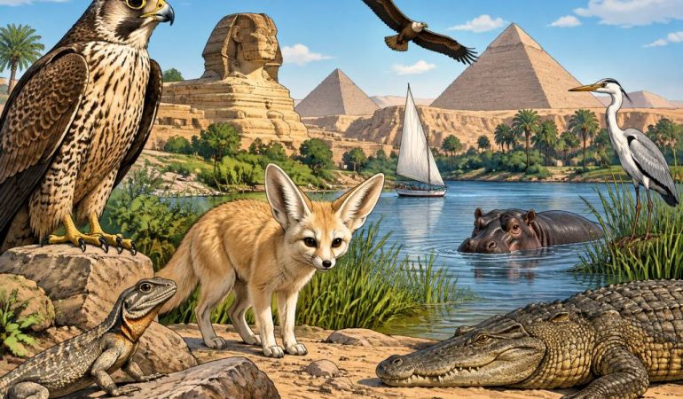 Animaux en Égypte : les espèces à observer lors de votre voyage