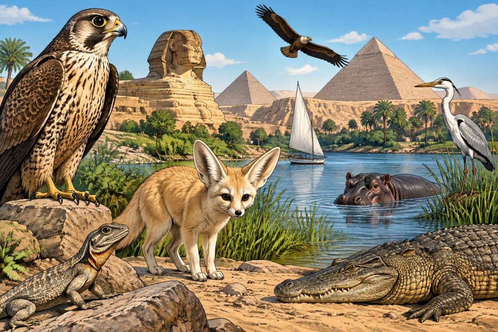 Animaux en Égypte : les espèces à observer lors de votre voyage