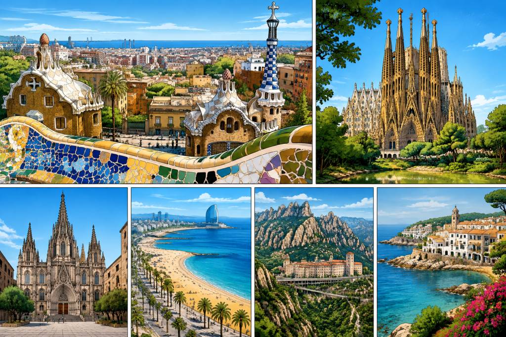 Barcelone et la Catalogne : les lieux incontournables à découvrir en voyage